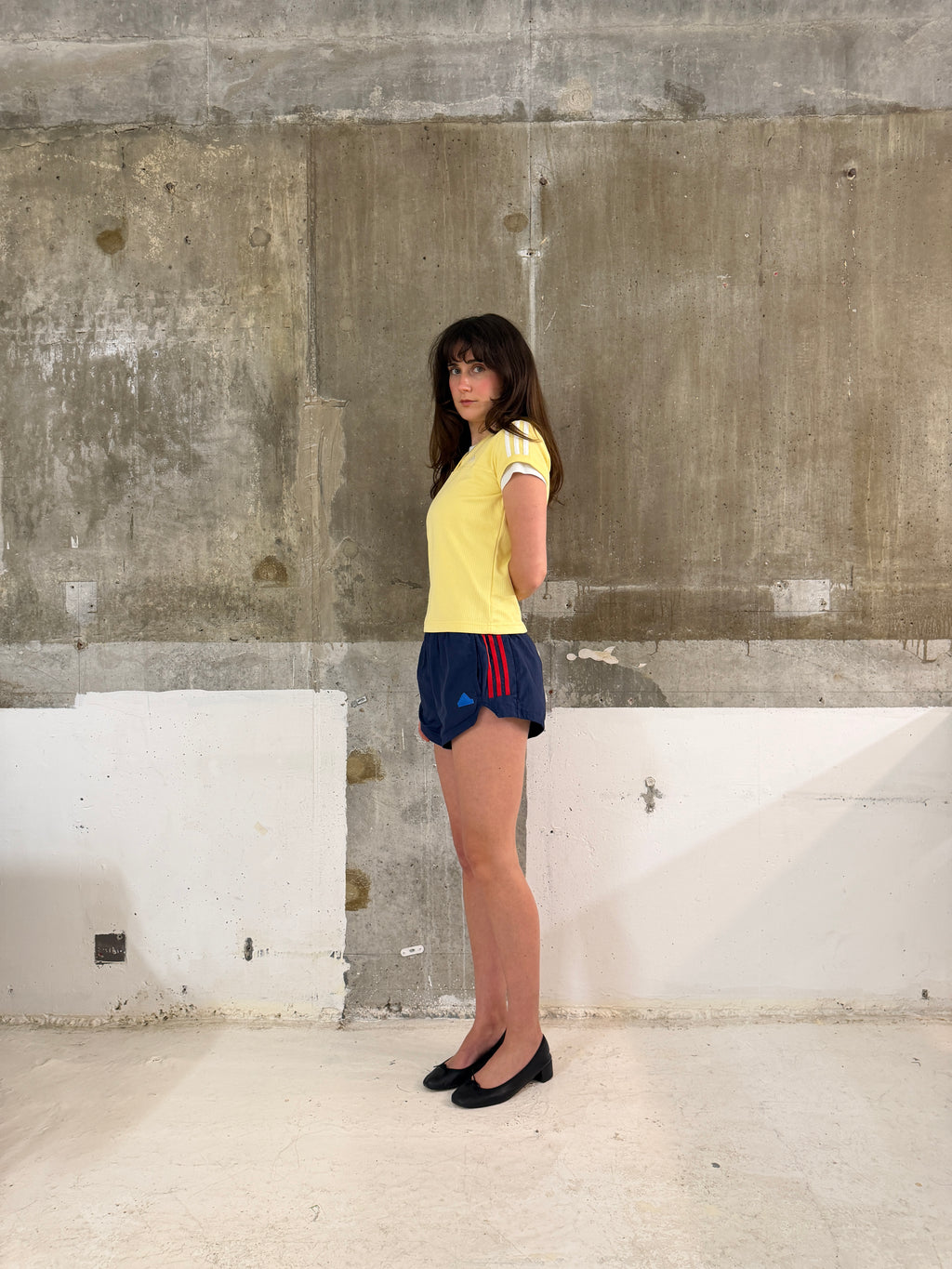 Adidas Yellow Baby Tee