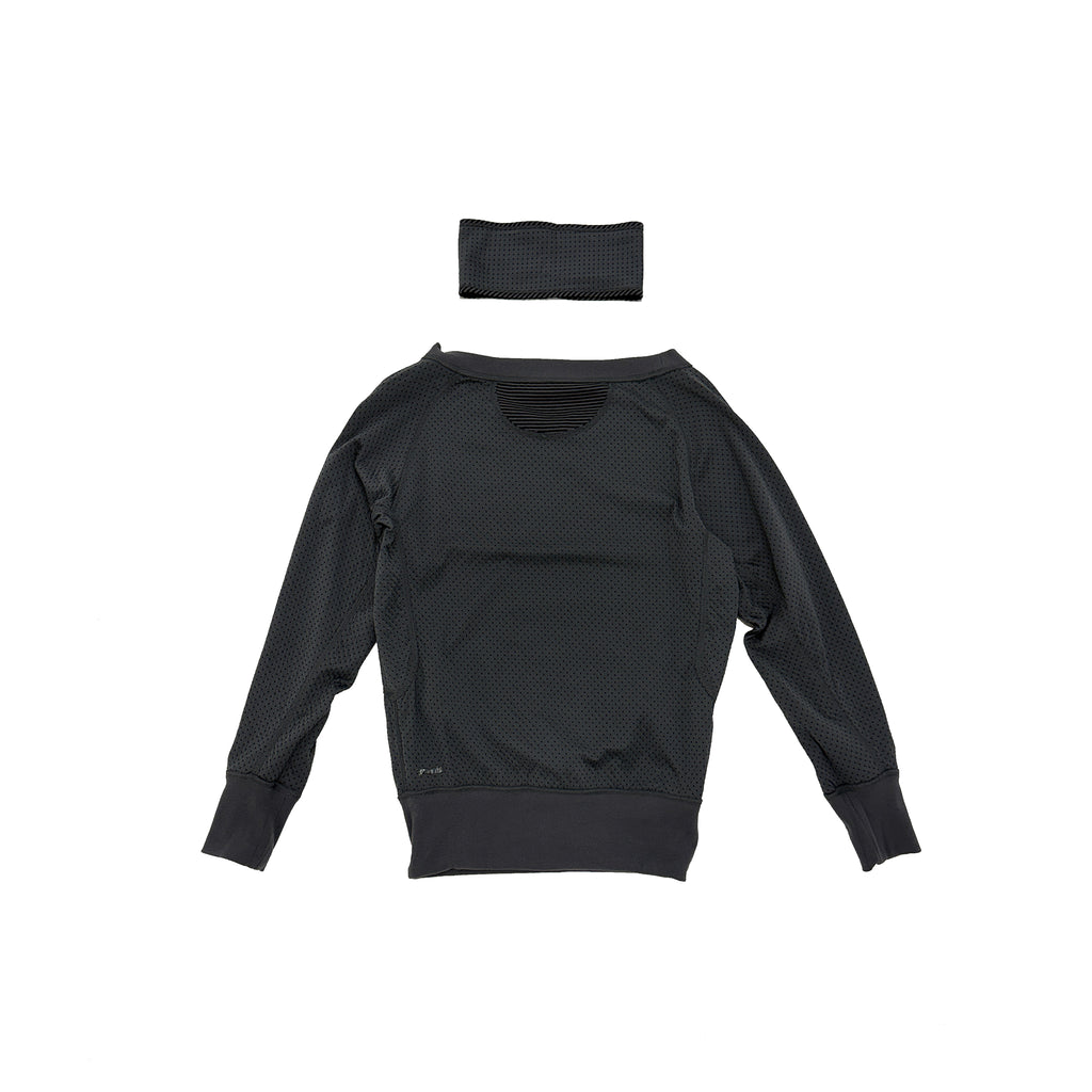 Nike reversible stripe top