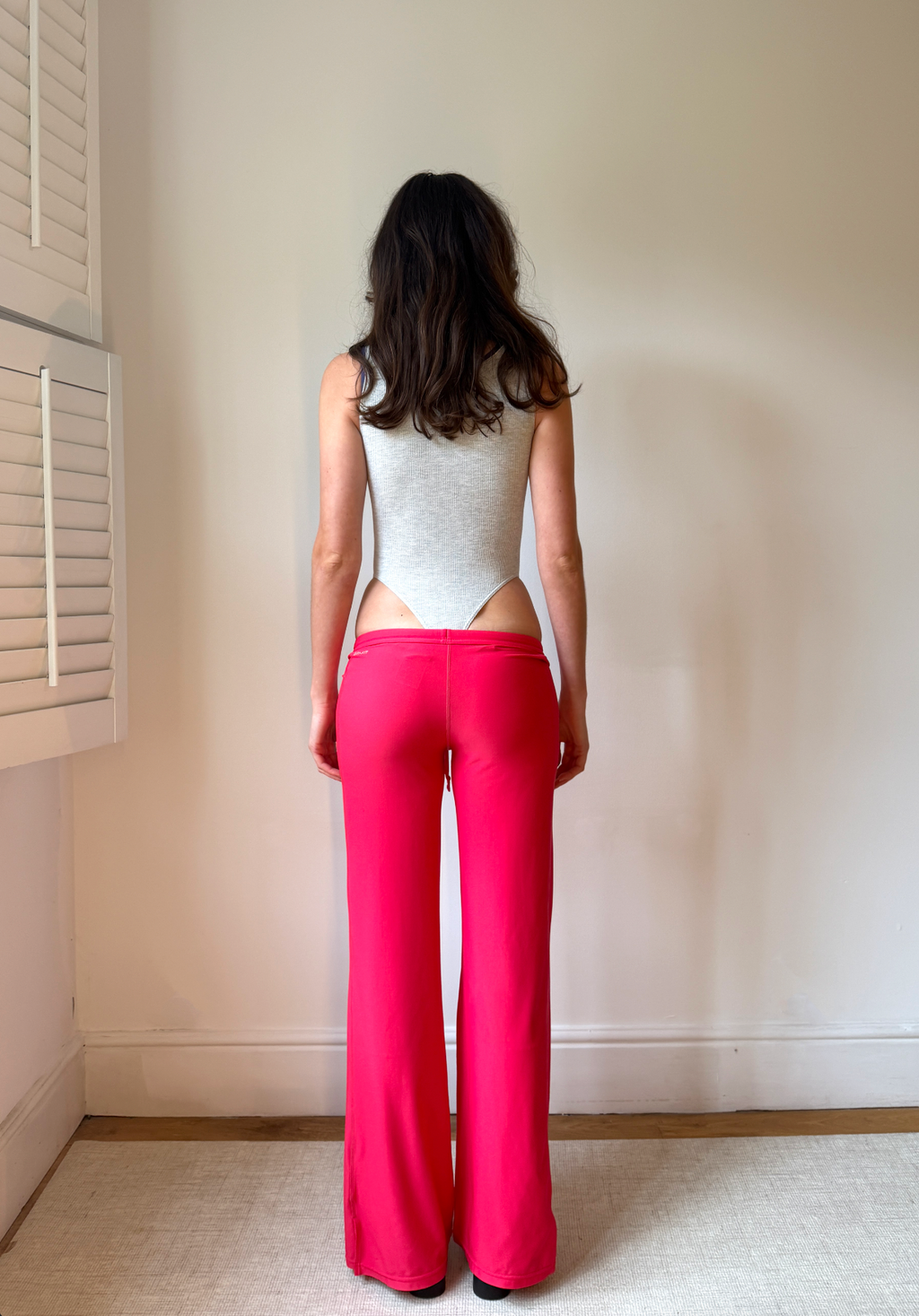 Nike Hot Pink Low Rise Yoga Pants