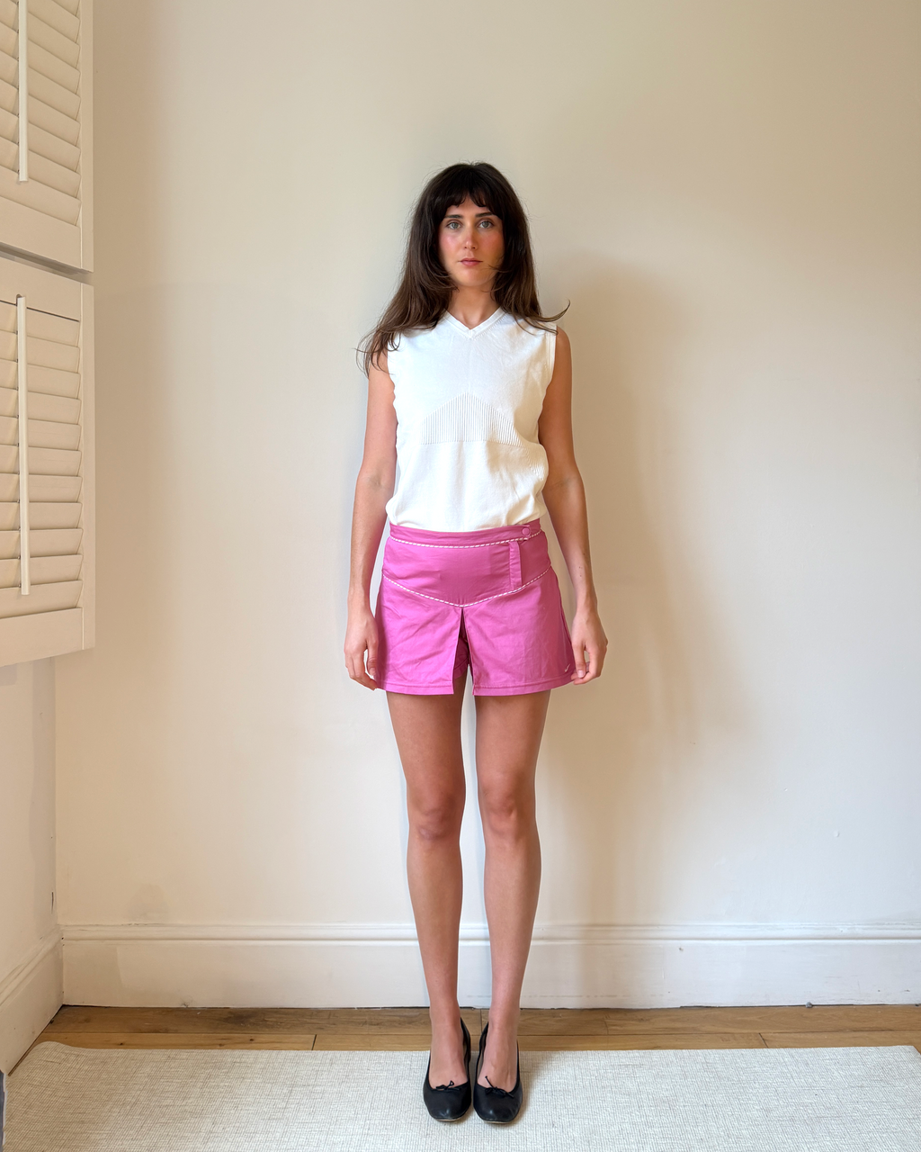 Nike Pink Pleated Skort