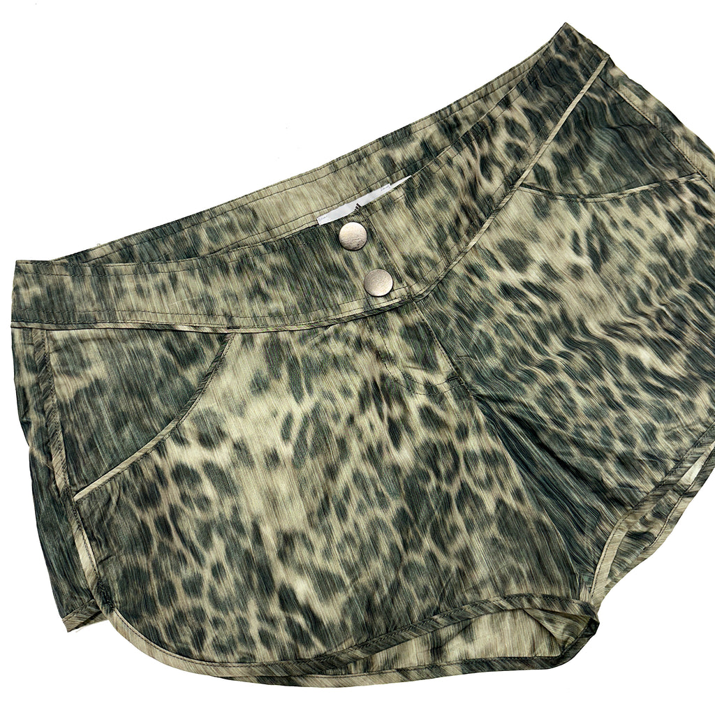 Adidas by Stella McCartney Leopard Shorts