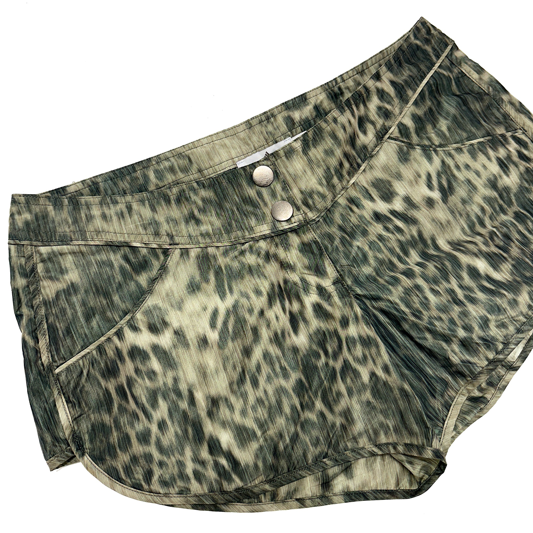 Adidas by Stella McCartney Leopard Shorts